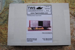TWS.2014  Railway Boxcar (open Doors)